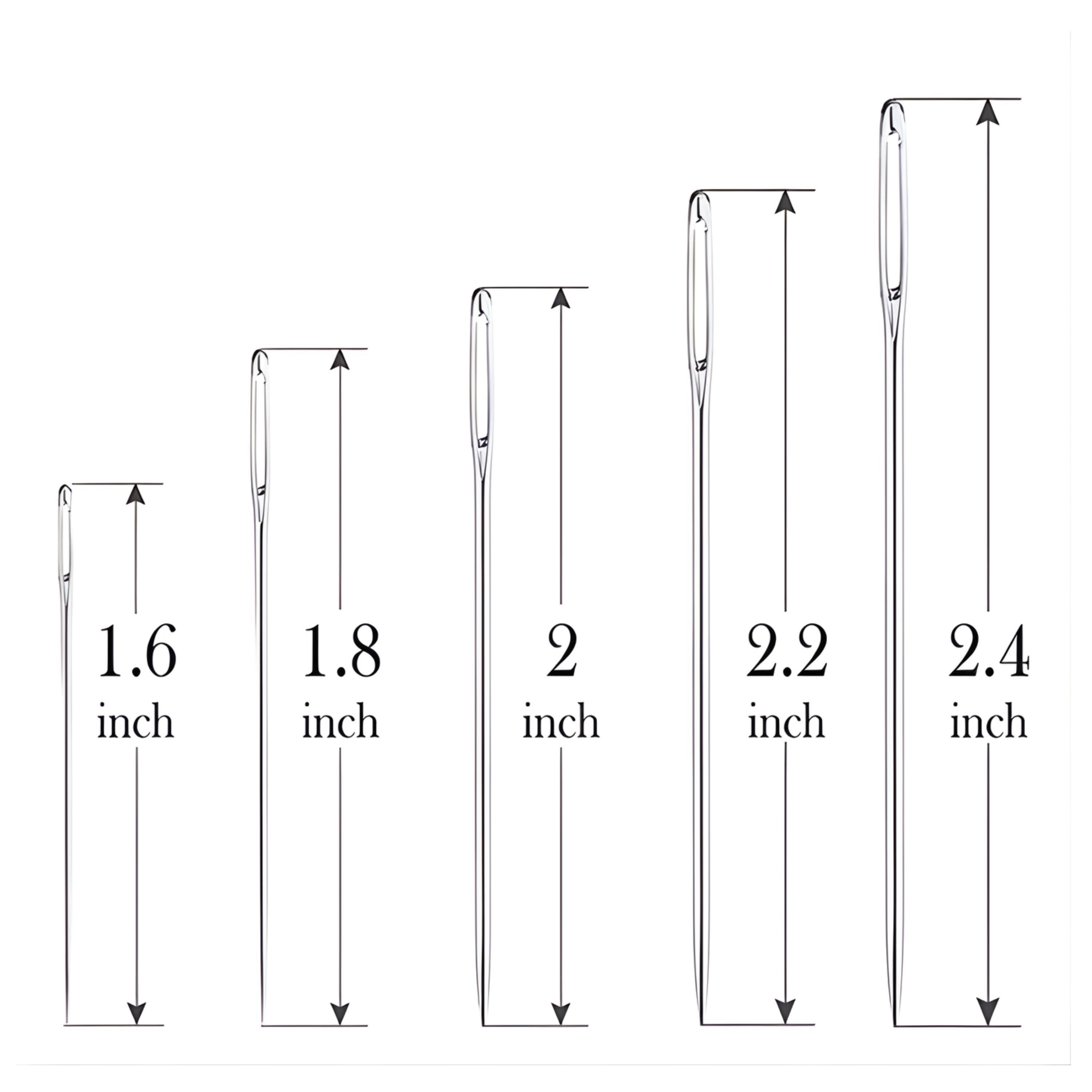 1.6 inch  
1.8 inch  
2 inch  
2.2 inch  
2.4 inch