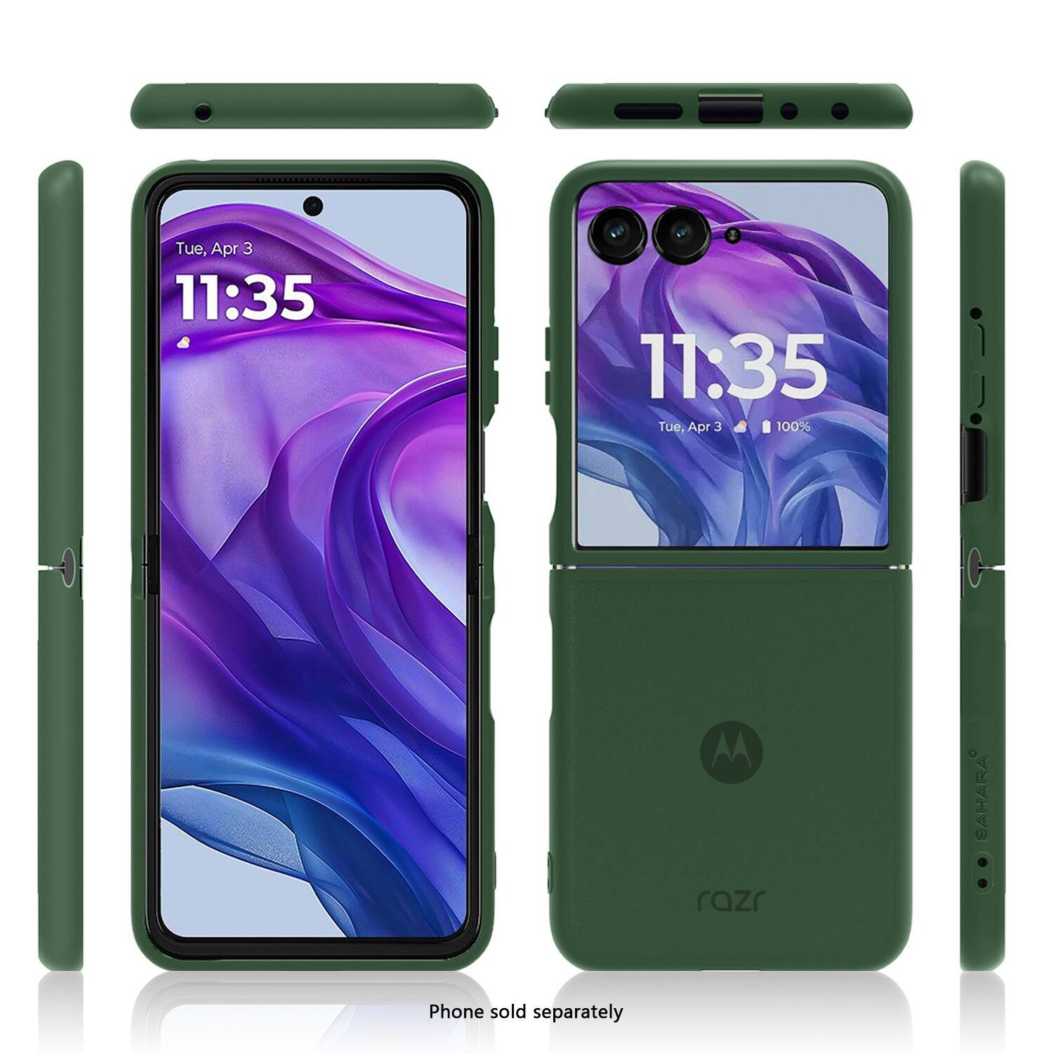 Tue, Apr 3 11:35 11:35 Tue, Apr 3 100% AA razr SAHARA Phone sold separately