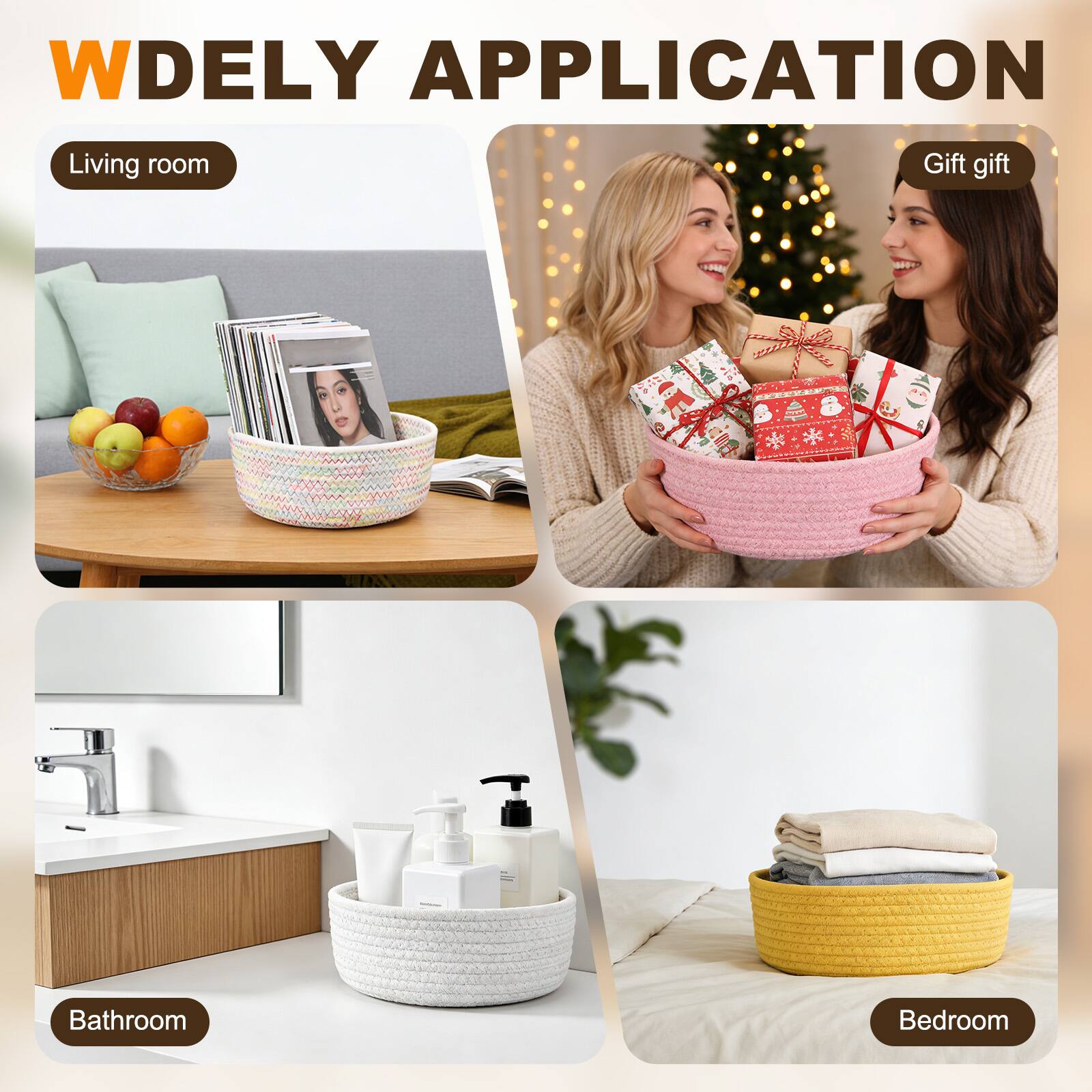 WDELY APPLICATION

Living room

Gift gift

Bathroom

Bedroom