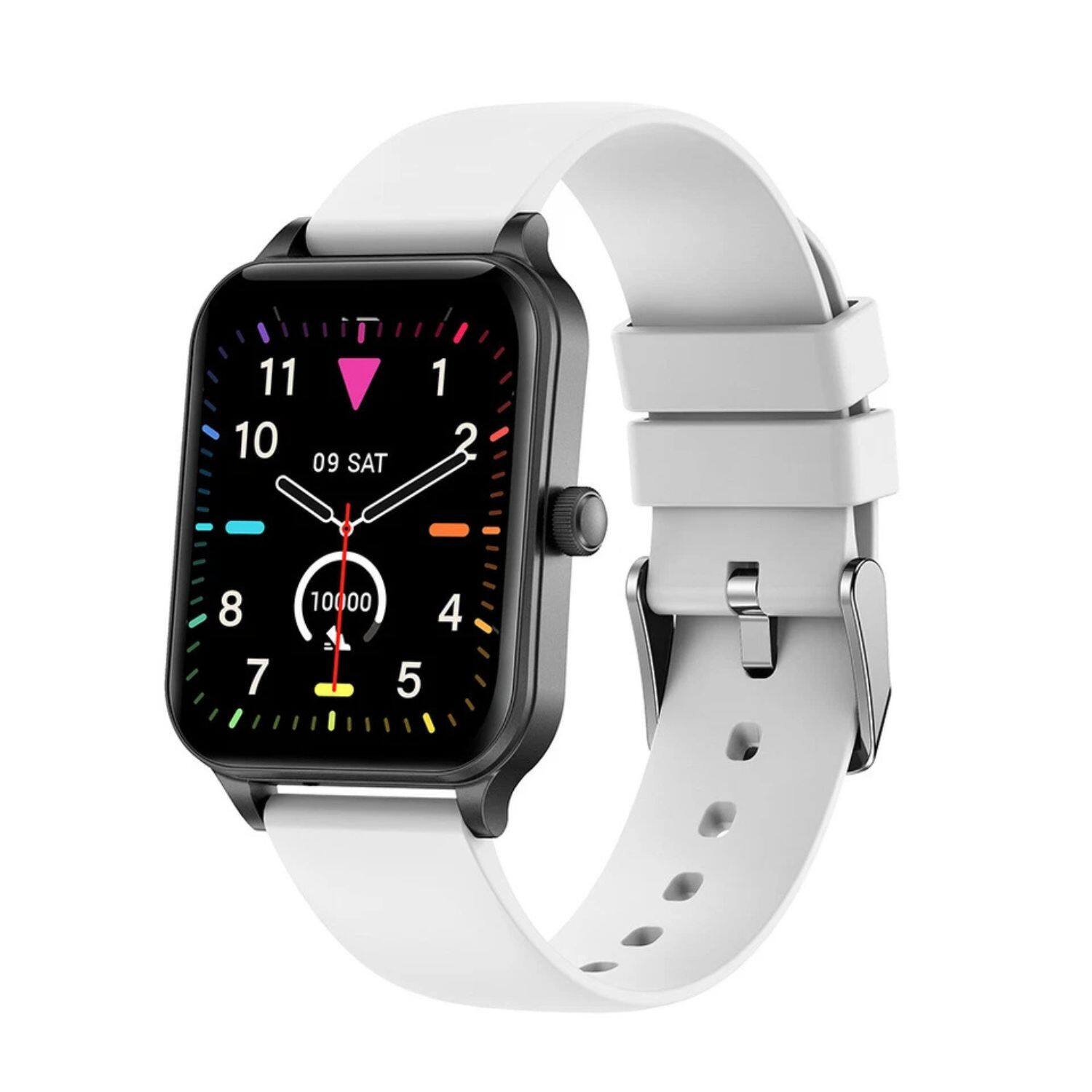 Stock Preferred - 42 mm Smart Watch – Touchscreen Fitness Tracker with Heart Rate, Blood Oxygen, Sleep Monitor, Bluetooth 5.0 - Gray - (2023)