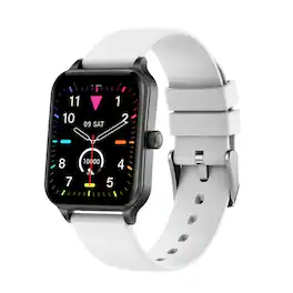 Stock Preferred - 42 mm Smart Watch – Touchscreen Fitness Tracker with Heart Rate, Blood Oxygen, Sleep Monitor, Bluetooth 5.0 - Gray - (2023)