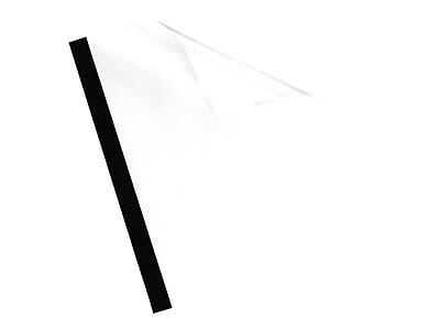 Alt View 1. Fellowes - Presentation Covers Presentation Covers, 8.5"W x 11"H/Clear, 10 pack - Black/Clear.