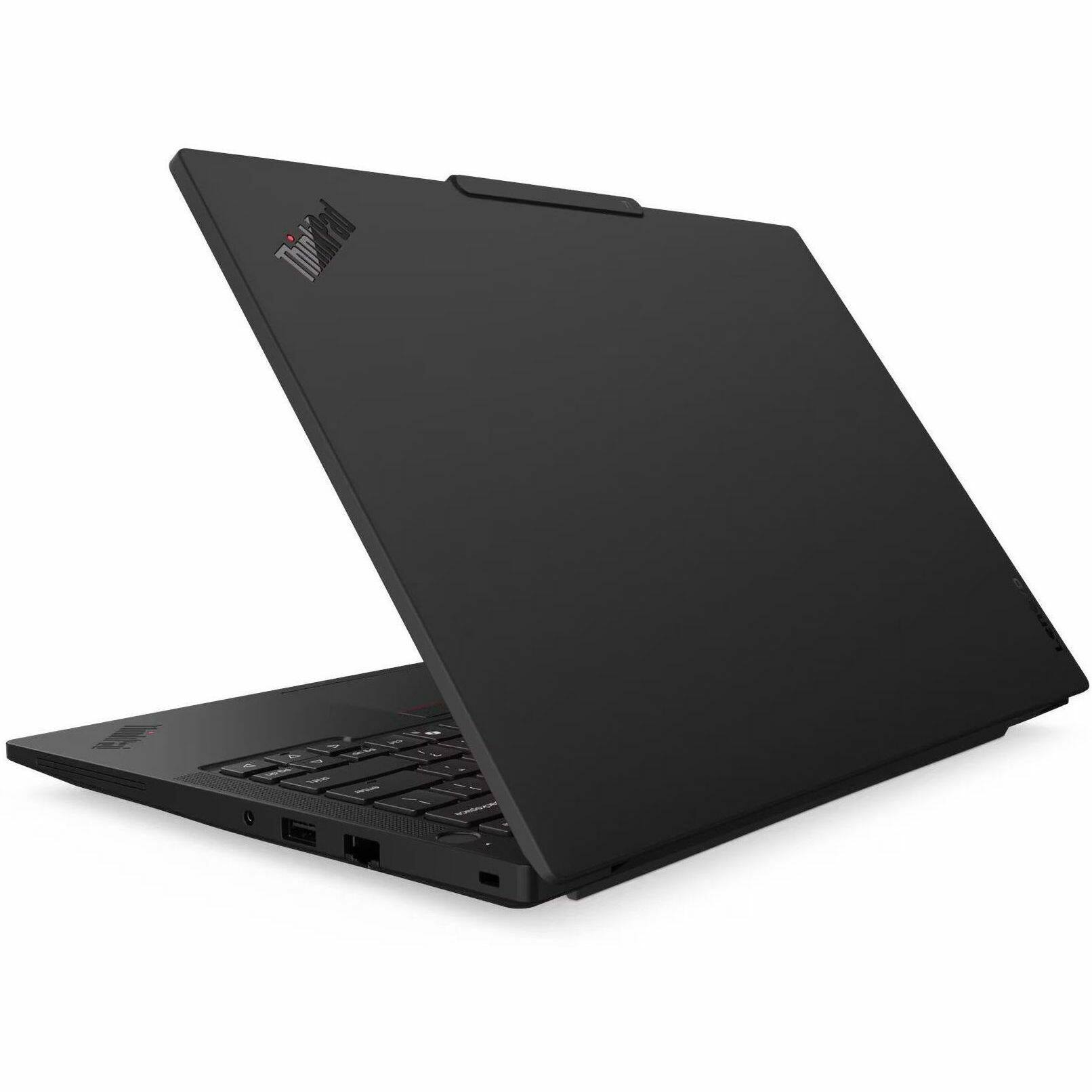 Alt View 6. Lenovo - Lenovo ThinkPad T14 Gen 7 14" Touchscreen Copilot+ PC - Intel Ultra 7 365, 32 GB, 512 GB SSD, Wi-Fi 7 - Black.