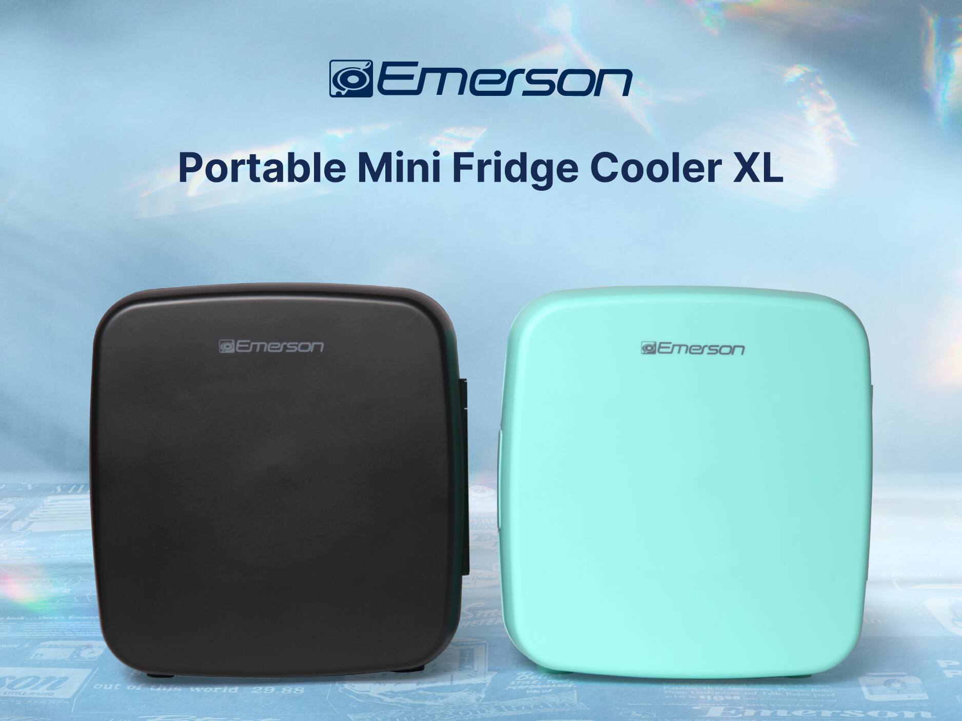 Emerson Portable Mini Fridge Cooler XL Emerson Emerson >72 WETEA  01L out OA DECARO world 20.88 42T1E me F  ata 11008 1 dasd merson