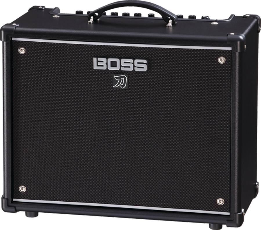 BOSS - Katana Gen 3 50W 1x12" Combo Guitar Amplifier with 12 Amp Voices, Built-In Effects, and USB-C Connectivity