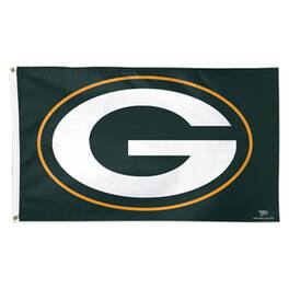 WinCraft - Green Bay Packers Deluxe 3' x 5' Logo Flag - Multicolor