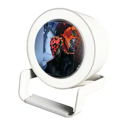 Front. Keyscaper - Star Wars: The Phantom Menace Portrait Night Light Charger and Bluetooth Speaker - Darth Maul.