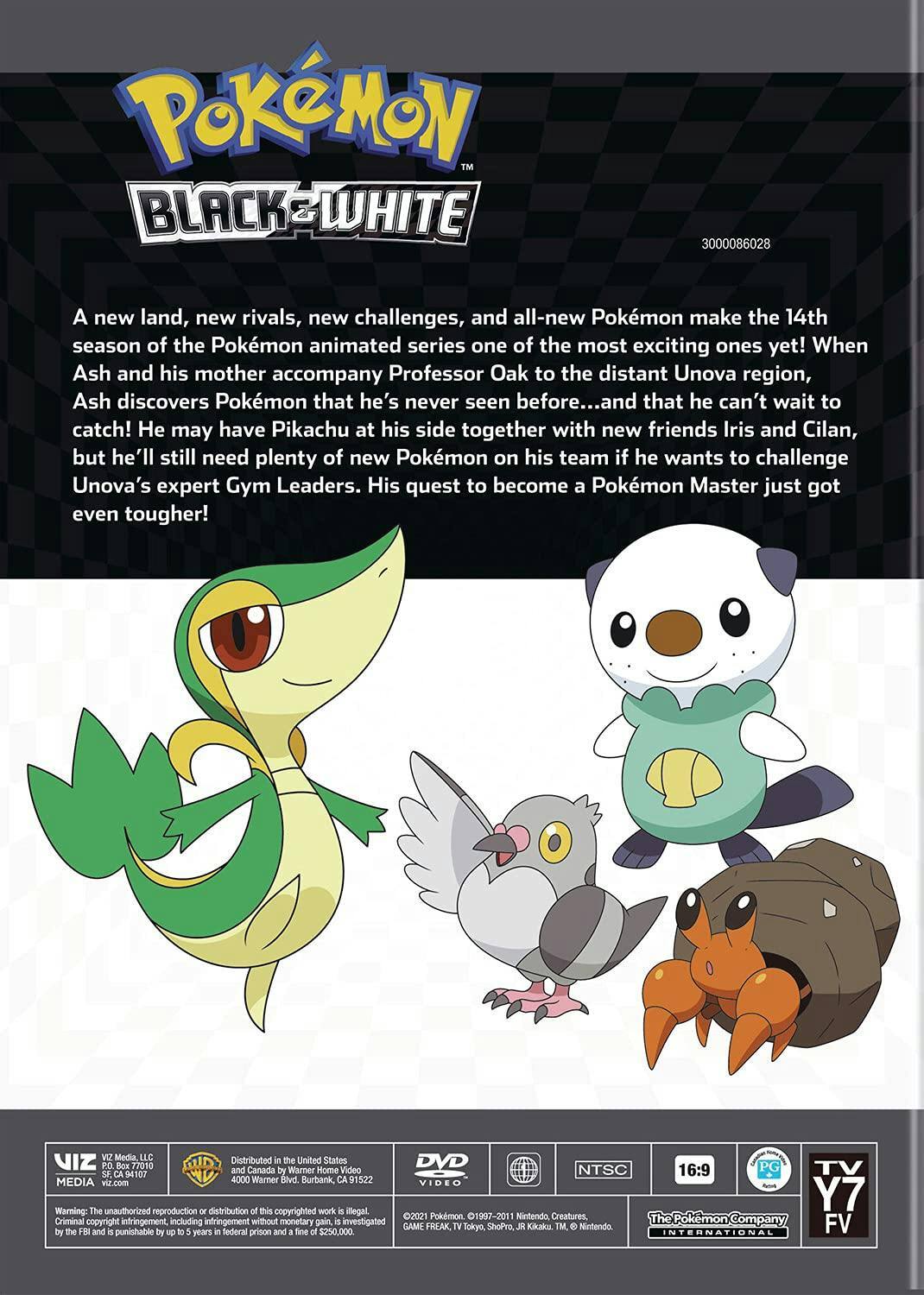 Angle. Pokémon: Black & White - Complete Season (Box Set) [DVD].