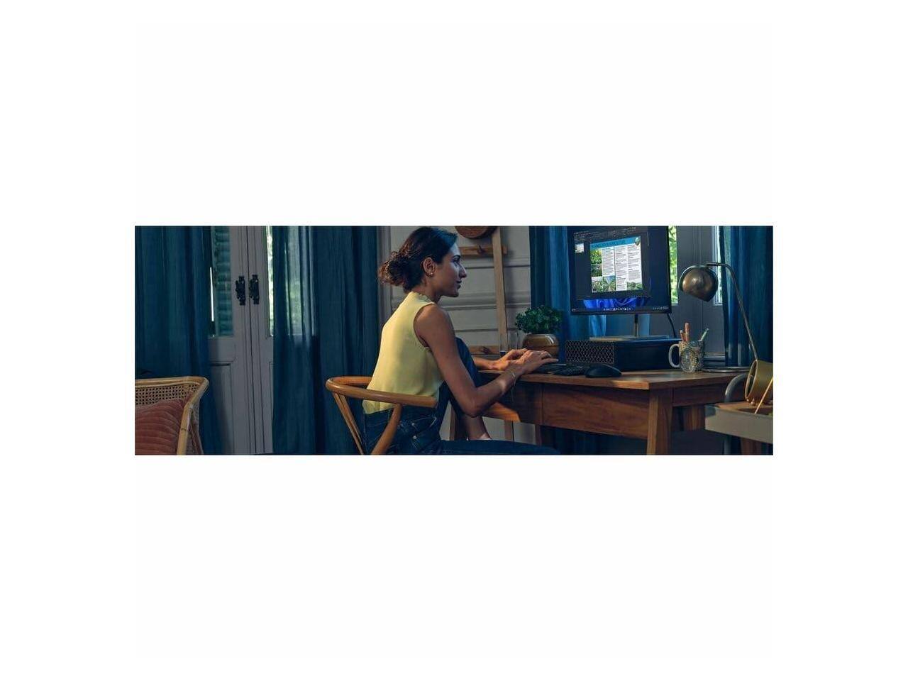 Alt View 7. HP - HP ProDesk 4 G1i - Intel Core Ultra 5 15th Gen - vPro - 16GB - 512GB SSD - Windows 11 Pro - Wi-Fi 6 - 280W BH9H0UT#ABA - Black.