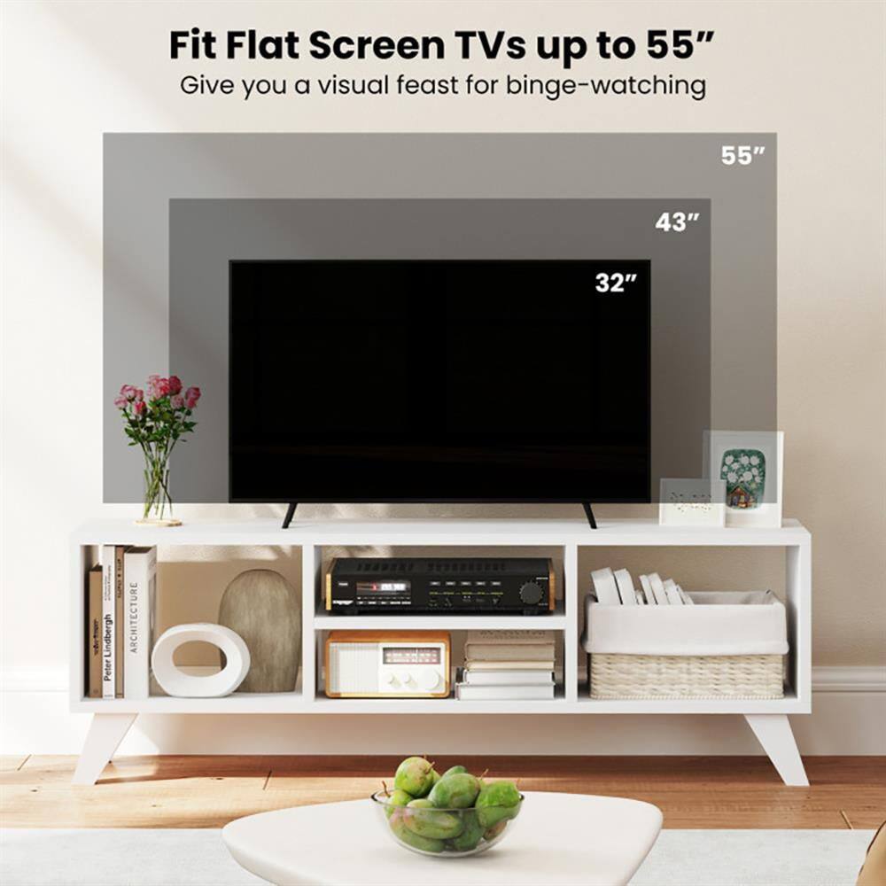 Fit Flat Screen TVs up to 55"  
Give you a visual feast for binge-watching  

55"  
43"  
32"  

Lindbergh Peter ARCHITECTURE