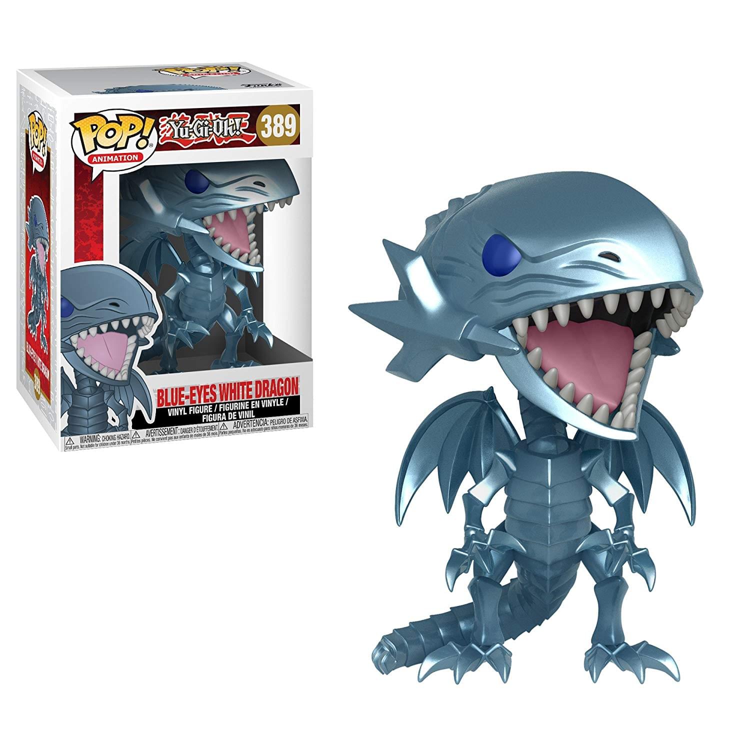 Yu-Gi-Oh! Funko POP Vinyl Figure - -Eyes White Dragon - Blue