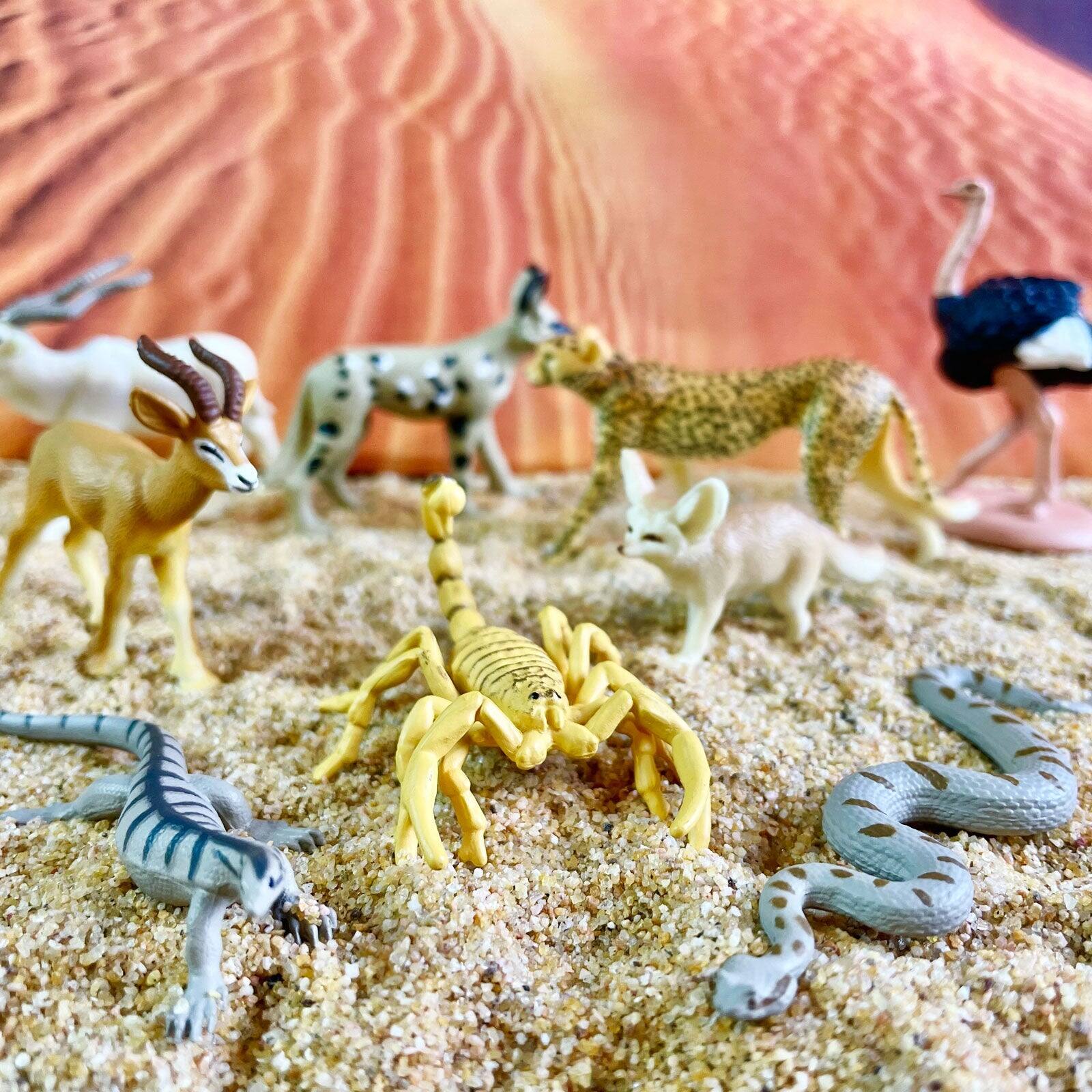 Alt View 3. Safari Ltd. - Sahara Desert Animals Toob Toy.
