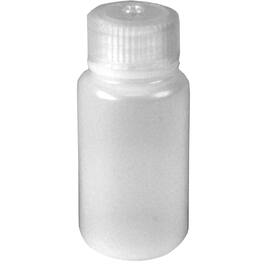 Nalgene - HDPE Plastic Wide Mouth Storage Bottle - 2 oz. - Clear
