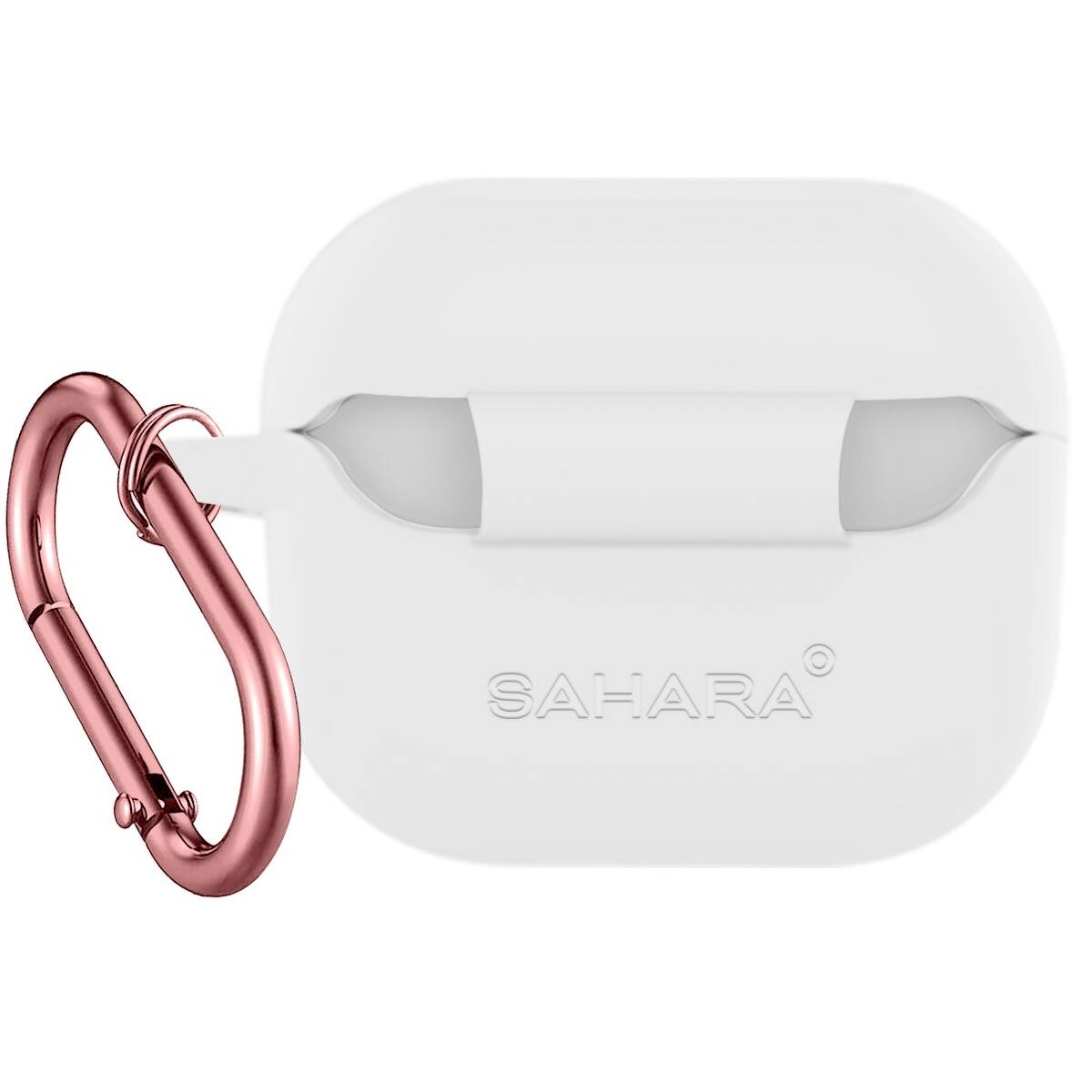 Alt View 11. SaharaCase - Venture Series Silicone Case for Samsung Galaxy Buds3, Buds3 Pro and Buds3 FE Headphones - Cloud White.