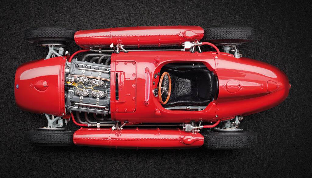 Alt View 2. CMC - 1954-1955 Lancia D50 Red 1/18 Diecast Model Car by CMC.