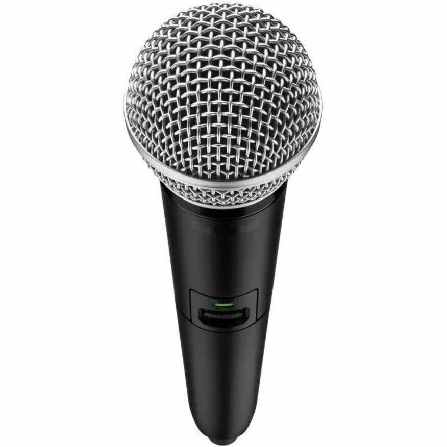 Alt View 1. Shure - Shure GLXD2+/SM58 Digital Wireless Dual Band Handheld Transmitter with SM58 Vocal Mic - 2.40 GHz to 5.80 GHz Operating.