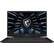 Front. MSI - Stealth GS77 17.3" Gaming Laptop - Intel Core i9 - 32 GB Memory - NVIDIA GeForce RTX 3070 Ti - 1 TB SSD - Core Black.