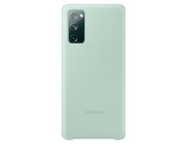 Samsung - Silicone Cover for Galaxy S20 FE 5G | Color: Green Mint - Green (Mint)