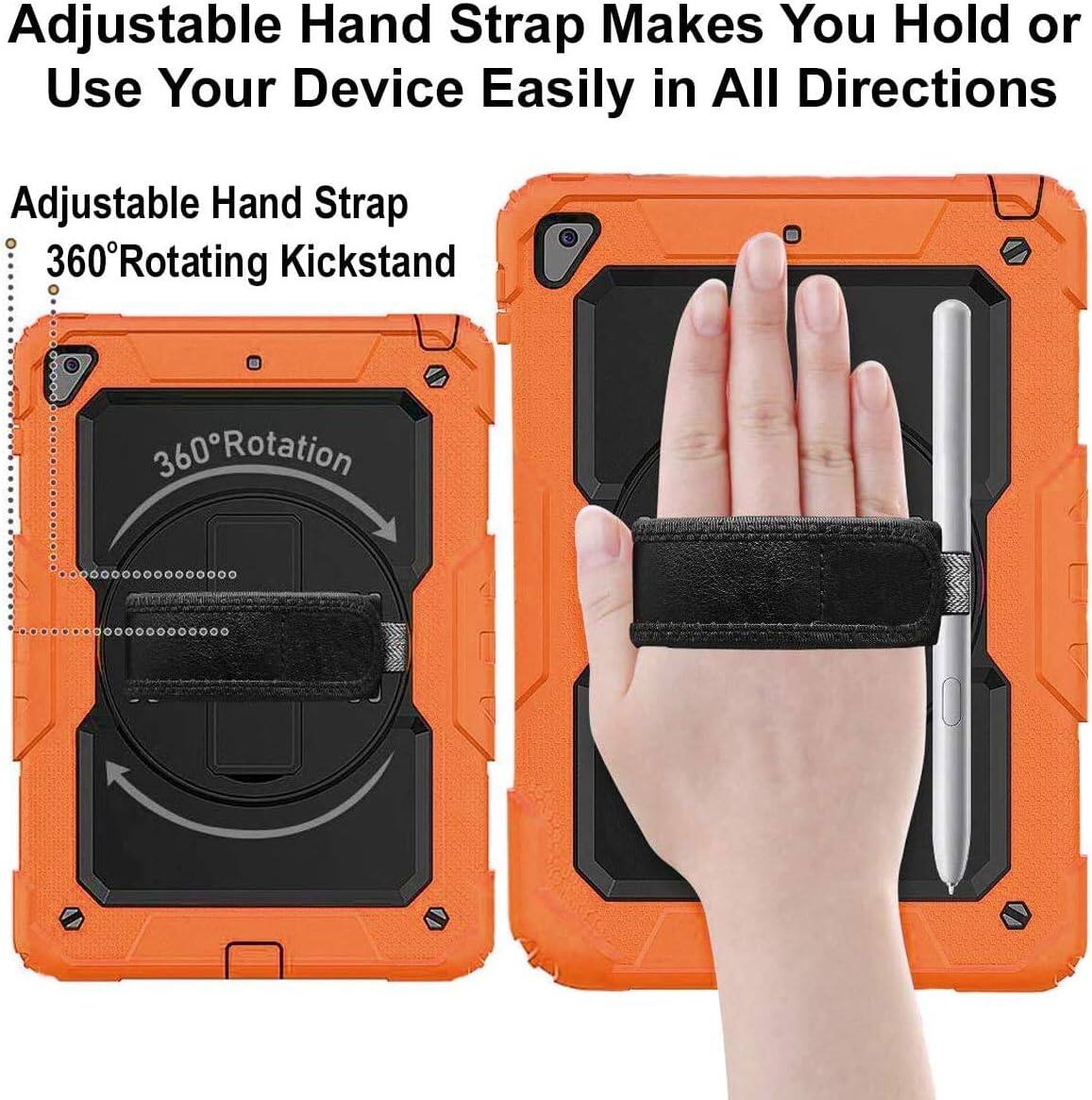 Adjustable Hand Strap Makes You Hold or Use Your Device Easily in All Directions

Adjustable Hand Strap
360°Rotating Kickstand

360°Rotation