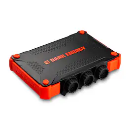 Dark Energy - Poseidon XL Indestructible Portable Charger with 27,000 mAh | Fast Charging USB-C and USB-A Ports | For Off-Griding - Black