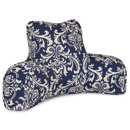 Majestic Home - Reading Pillow French Quarter Navy - Blue