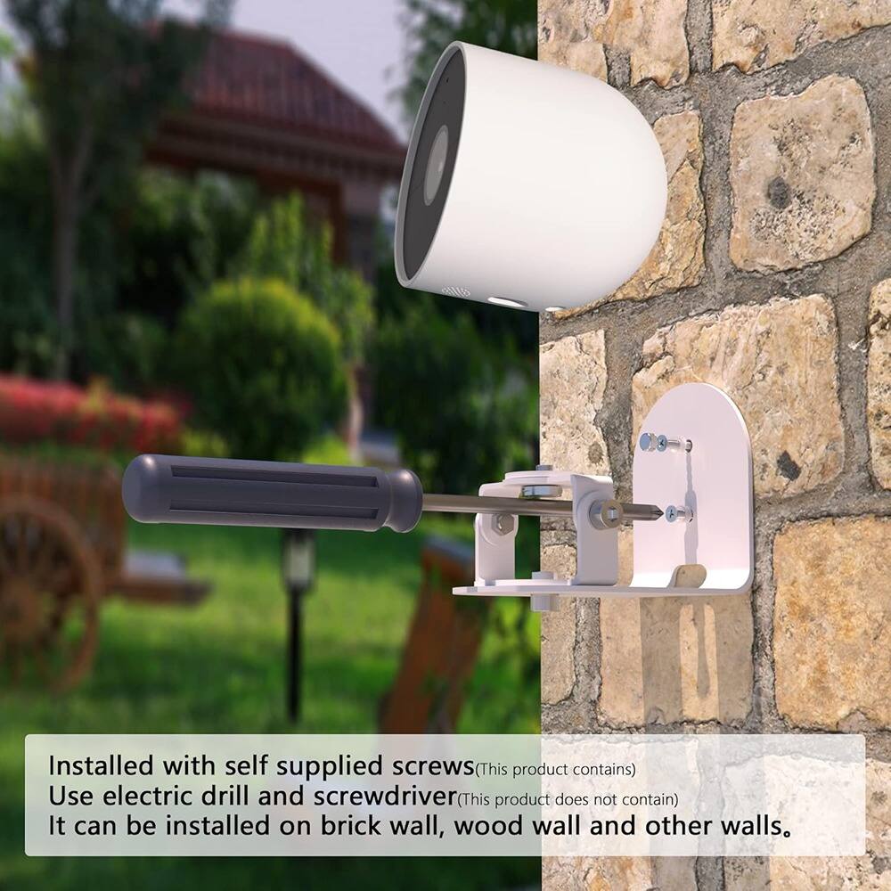 Installed with self-supplied screws (This product contains)  
Use electric drill and screwdriver (This product does not contain)  
It can be installed on brick wall, wood wall and other walls.