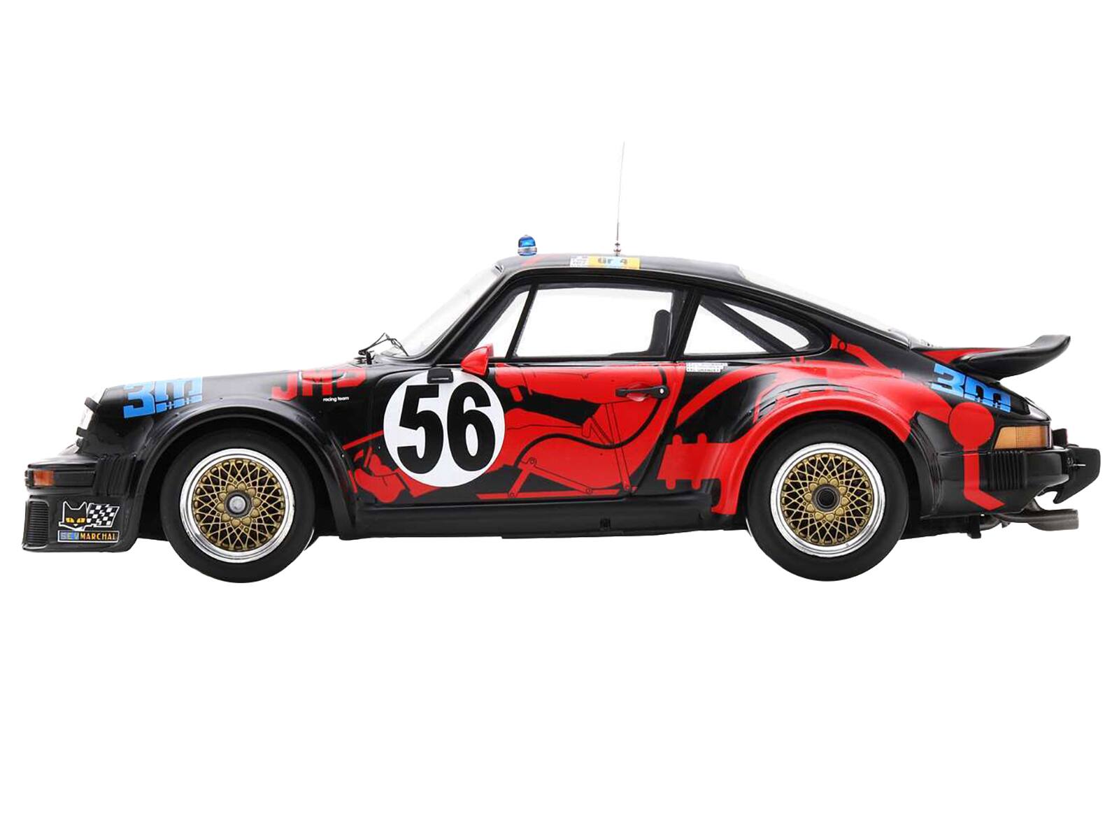 Porsche 934 RSR Le Mans 1977 N°56 X-Ray Bousquet Grandet – Exoto 1/18 RLG 19090, Zamac Noir, état Impeccable