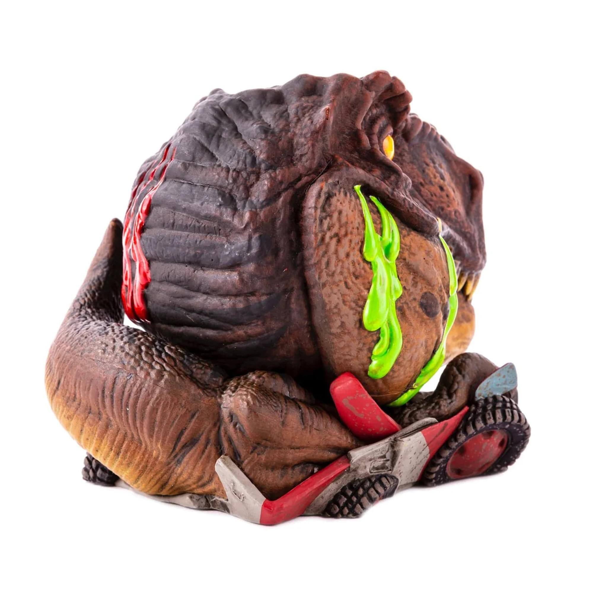 Alt View 4. MONDO - Jurassic Park Mondoid Collectible Vinyl Figure | T-Rex - Brown.