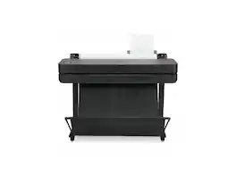 HP - DesignJet T630 Large Format 36-inch Plotter Printer with Auto Sheet Feeder, Media Bin & Stand (5HB11D)