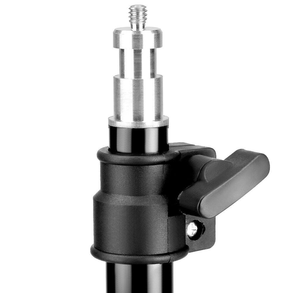 Left. Neewer - 2-Pack Mini Aluminum Light Stands, 32" Max Height, for Reflector/Softbox/Umbrella.
