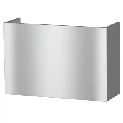 Front. Miele - Miele DRDC 3624 Duct Cover for model DAR1230 Range Hood.