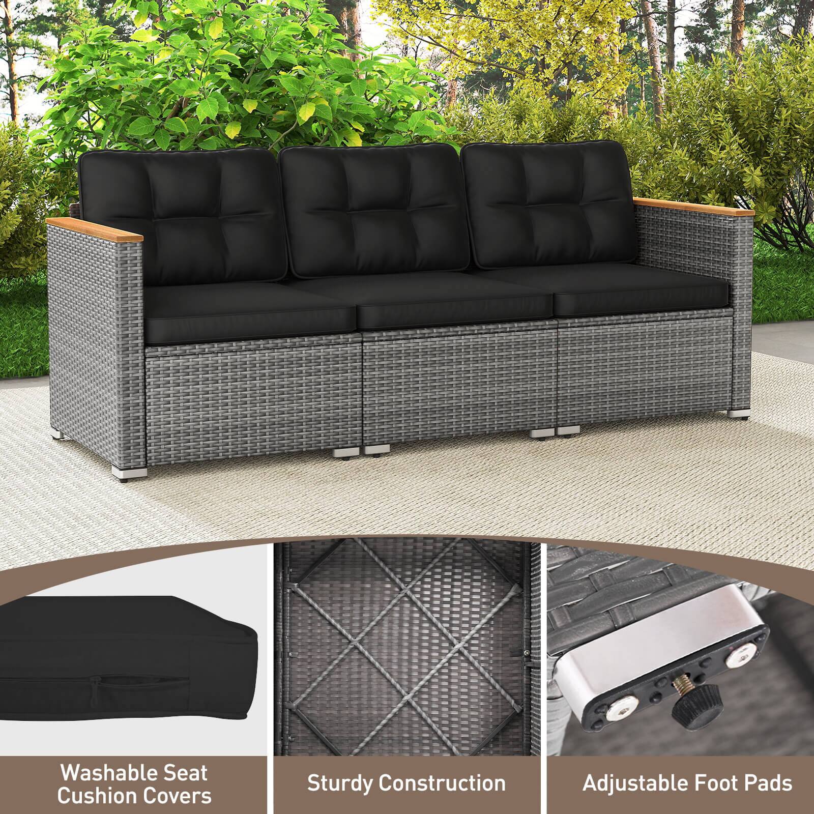 - Washable Seat Cushion Covers
- Sturdy Construction
- Adjustable Foot Pads