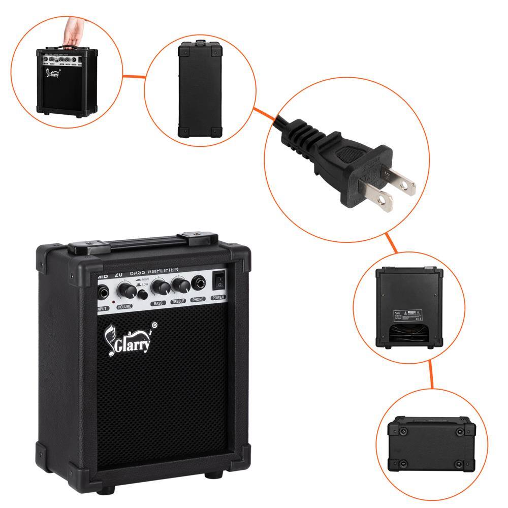 MD ZU BASS AMPLIFIER  
VOLUME  
BASS  
TREBLE  
PHONE  
POWER  
INPUT  
Clarry