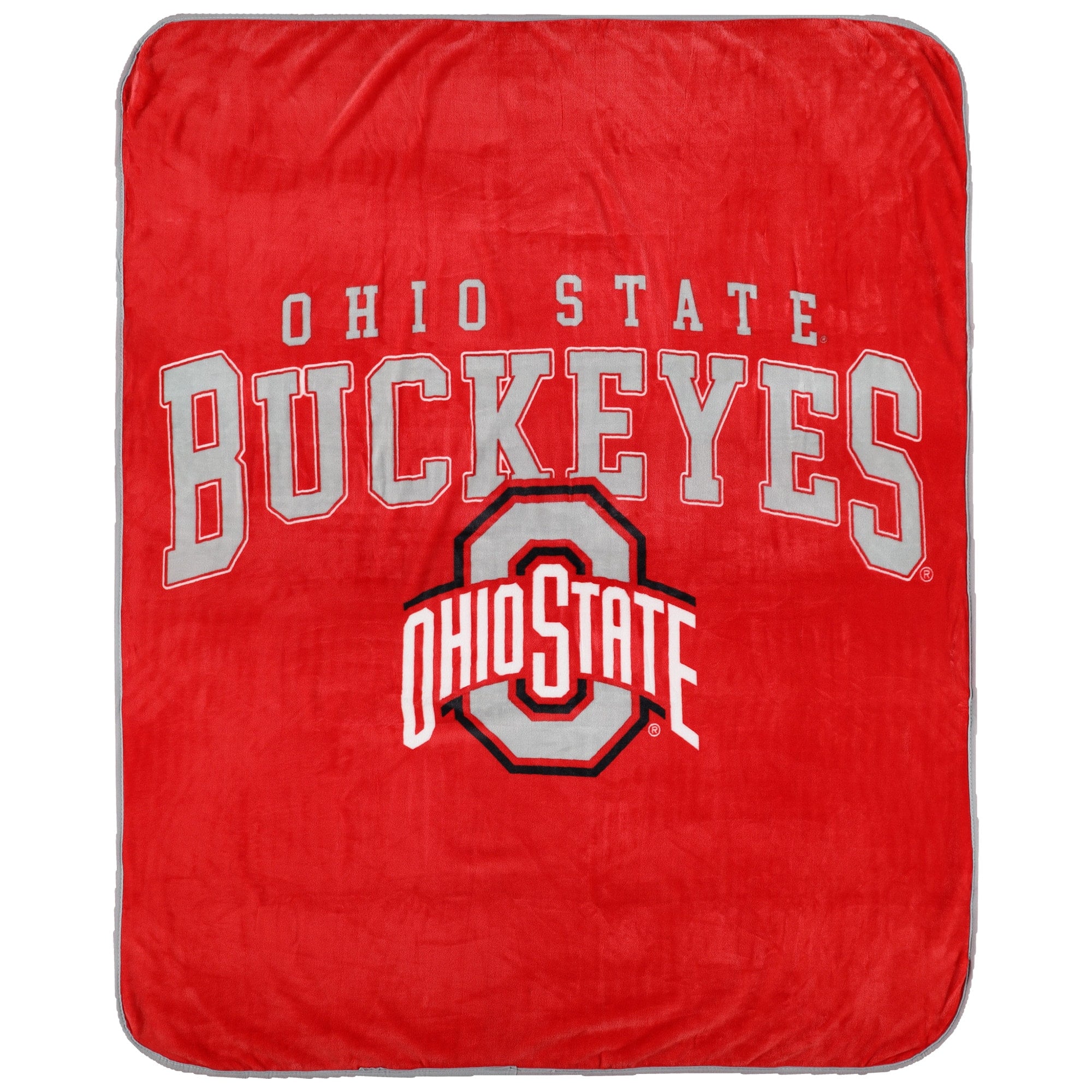Pegasus - Ohio State Buckeyes Vintage Arch Ultra Soft 50" x 60" Blanket - Multicolor