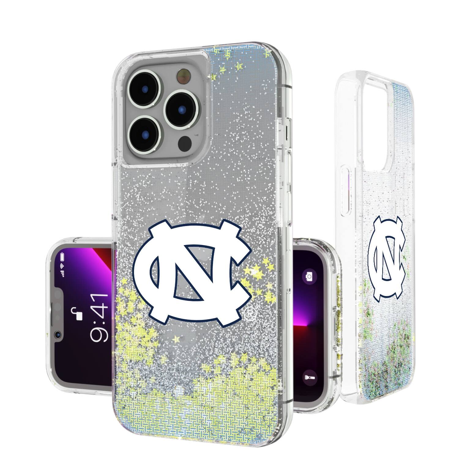 Keyscaper - NCAA - North Carolina Tar Heels Linen Logo iPhone Glitter Case - 15 Pro - Multicolor price history on PriceWatchPro