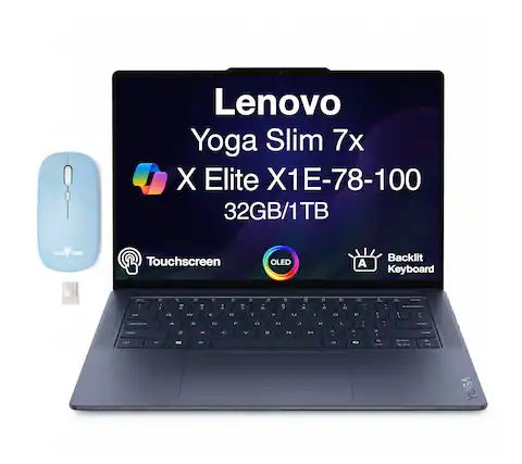 Lenovo Yoga Slim 7x X Elite X1E-78-100 32GB/1TB Touchscreen OLED Backlit Keyboard