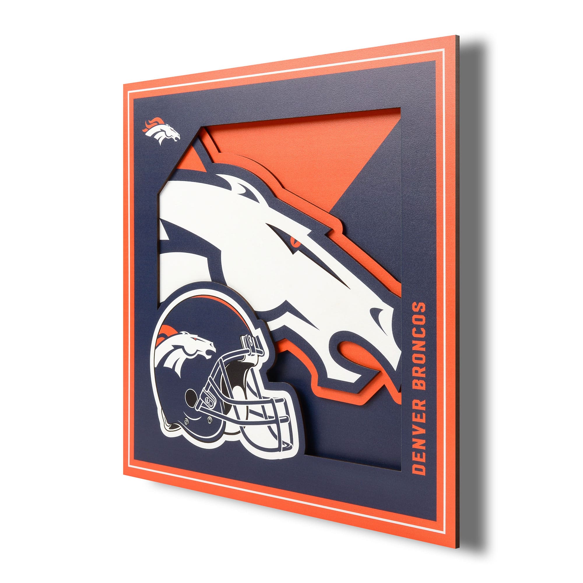YouTheFan - 12'' x 12'' 3D Logo Wall Art - Multicolor price history on PriceWatchPro