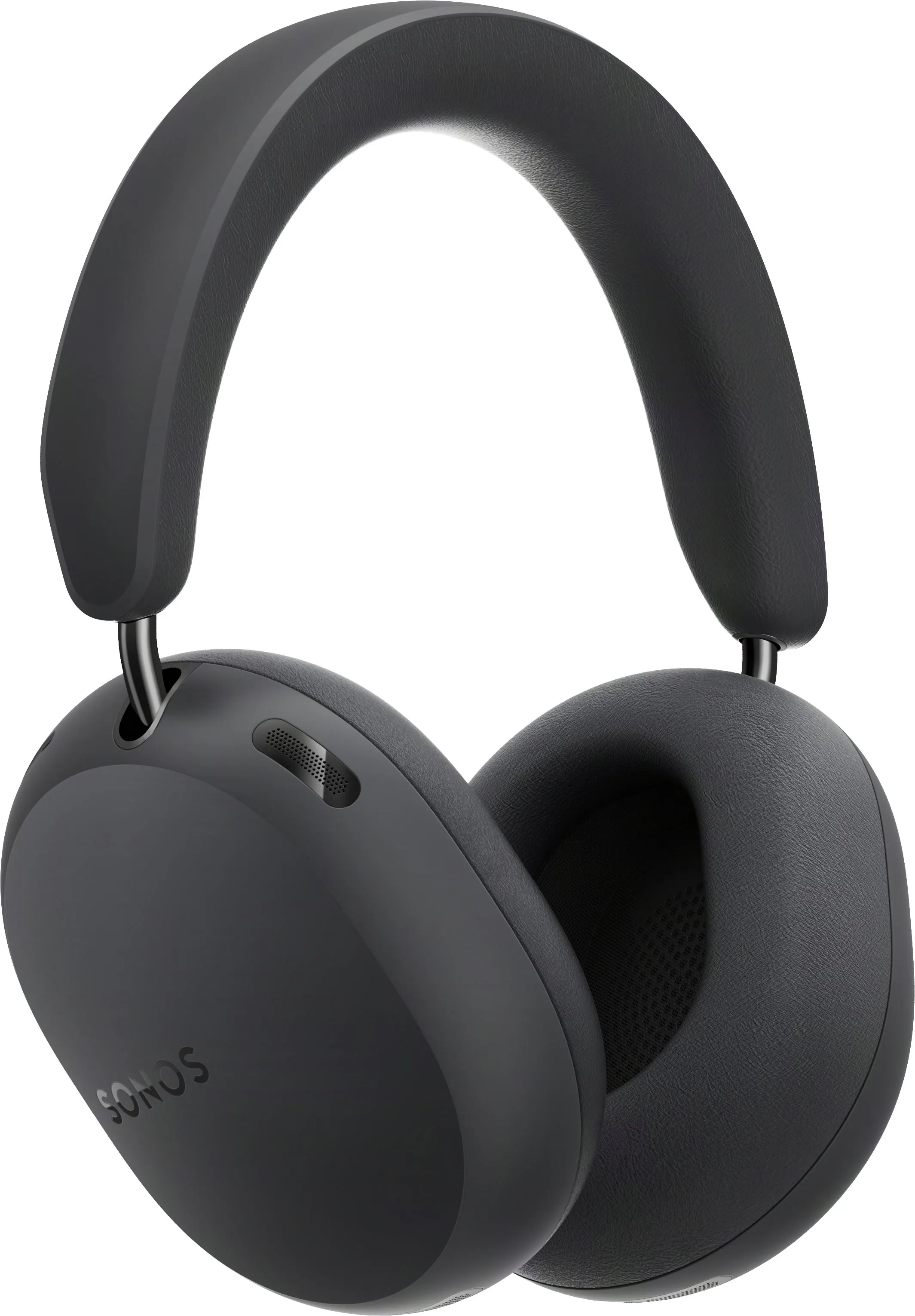 Front. Sonos - Ace Ultra Wireless Over-the-Ear Headphones with Active noise Cancellation (Each) - Black.