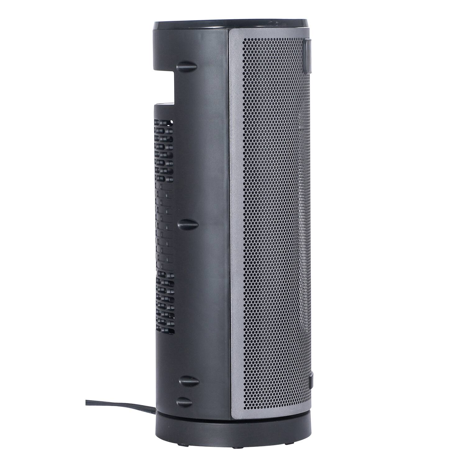 Alt View 10. Black+Decker - BLACK+DECKER Ceramic Oscillating Tower Heater with Remote Control, Space Heater with Digital LED Display, Black - Black.