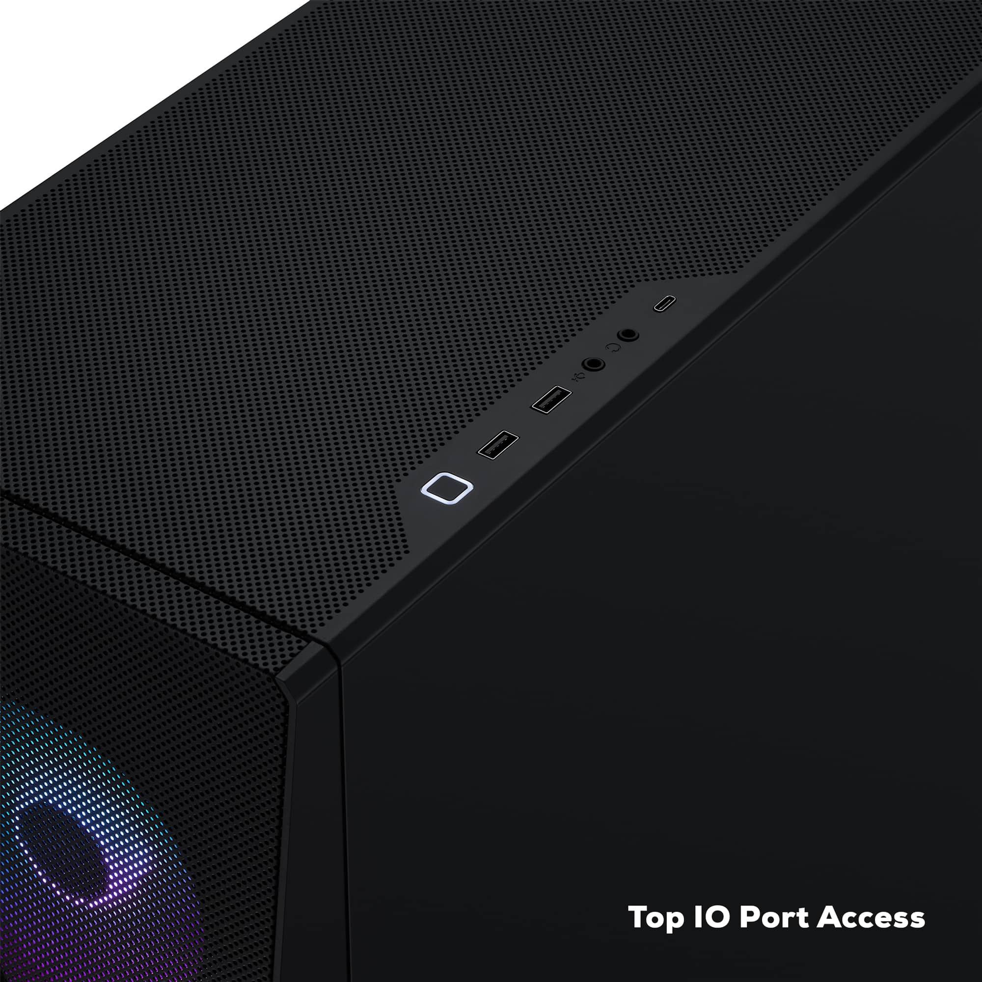 Top IO Port Access