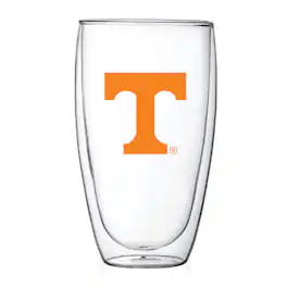 Indigo Falls - Tennessee Volunteers 15oz. Double Wall Thermo Glass - Multicolor