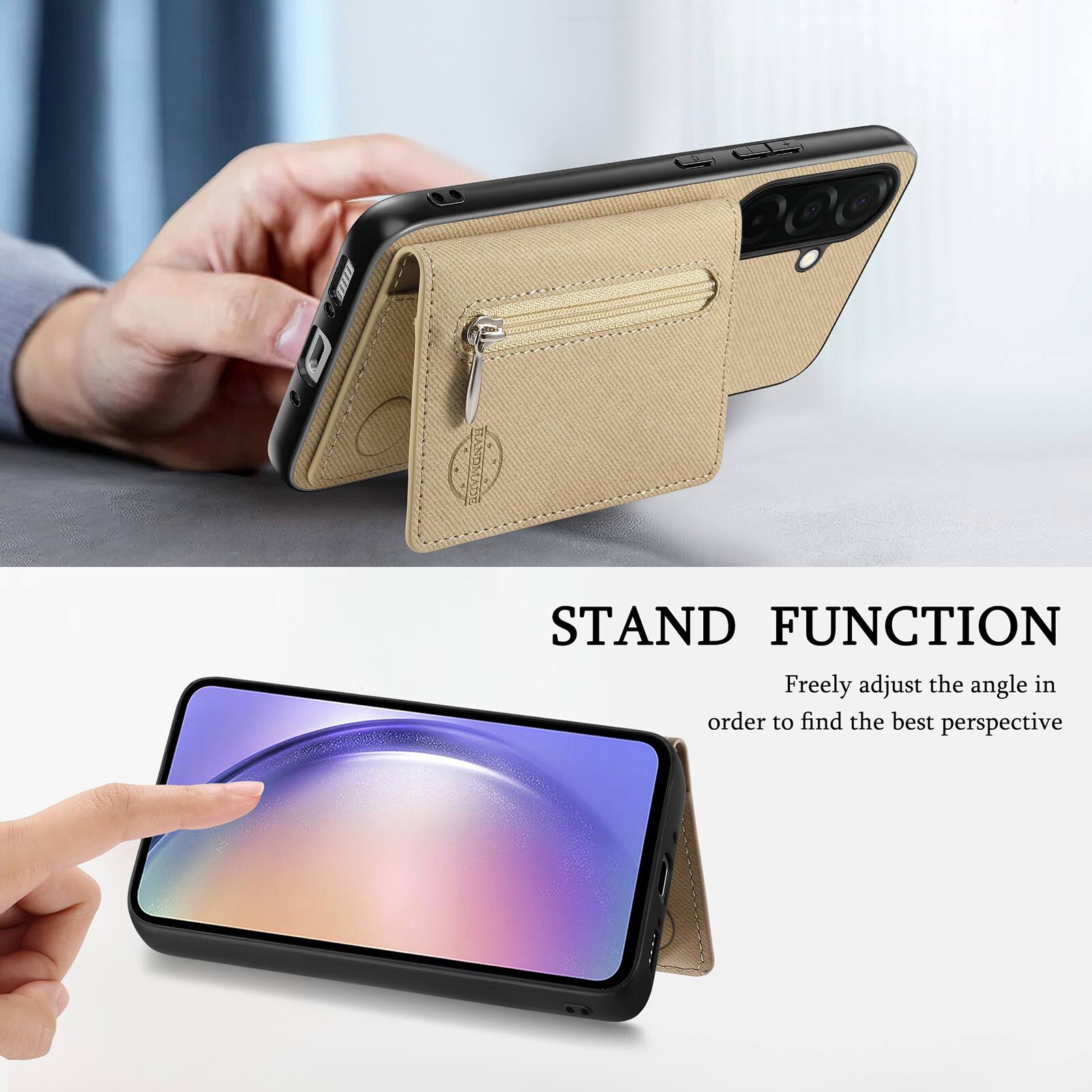 STAND FUNCTION  
Freely adjust the angle in order to find the best perspective