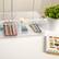 Alt View 15. Martha Stewart - Clear Plastic Desktop Storage Box with Half Moon Opening Pullout Drawer - 2 Pack - Clear.