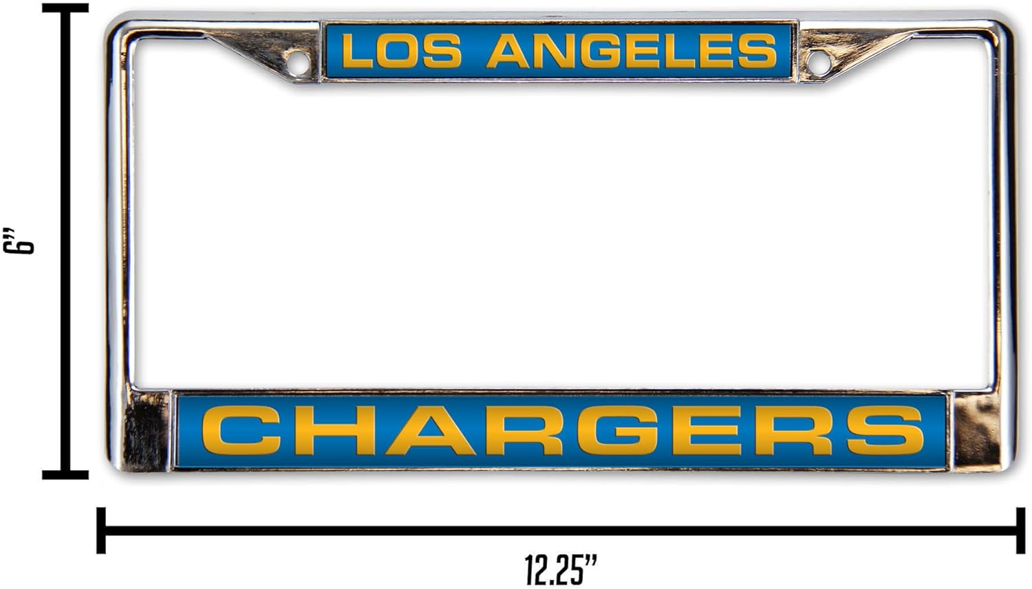 LOS ANGELES  
CHARGERS  

6" x 12.25"