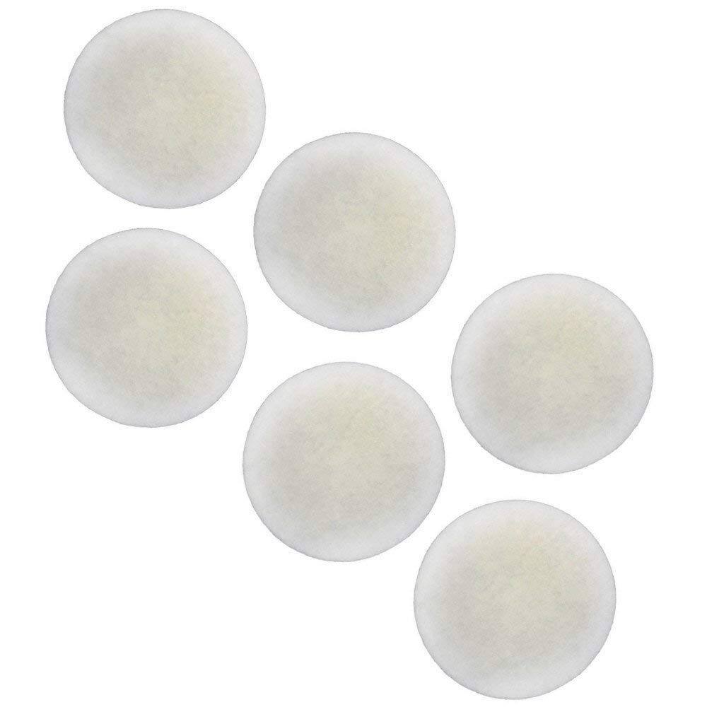 Front. HQRP - Fine Media Filter Pads 6-Pack for Eheim Classic 600 2217 Canister Aquarium Filter Replacement 2616175.