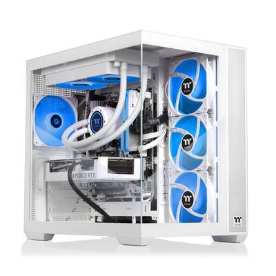ゲーミングPC/7800X3D RTX5080 32GB NVMe 1TB Thermaltake LCGS View 7880S 380 Gaming Desktop AMD Ryzen 7
