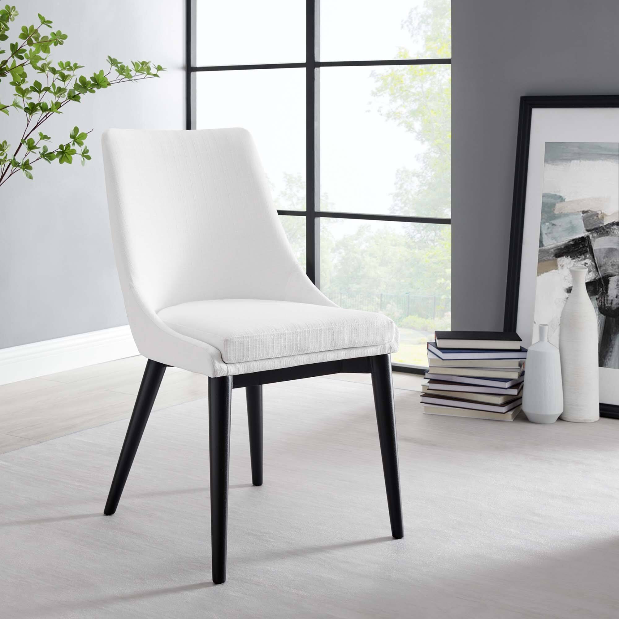 Viscount Fabric Dining Side Chair Set of 2 by Modway White - Best Buy
