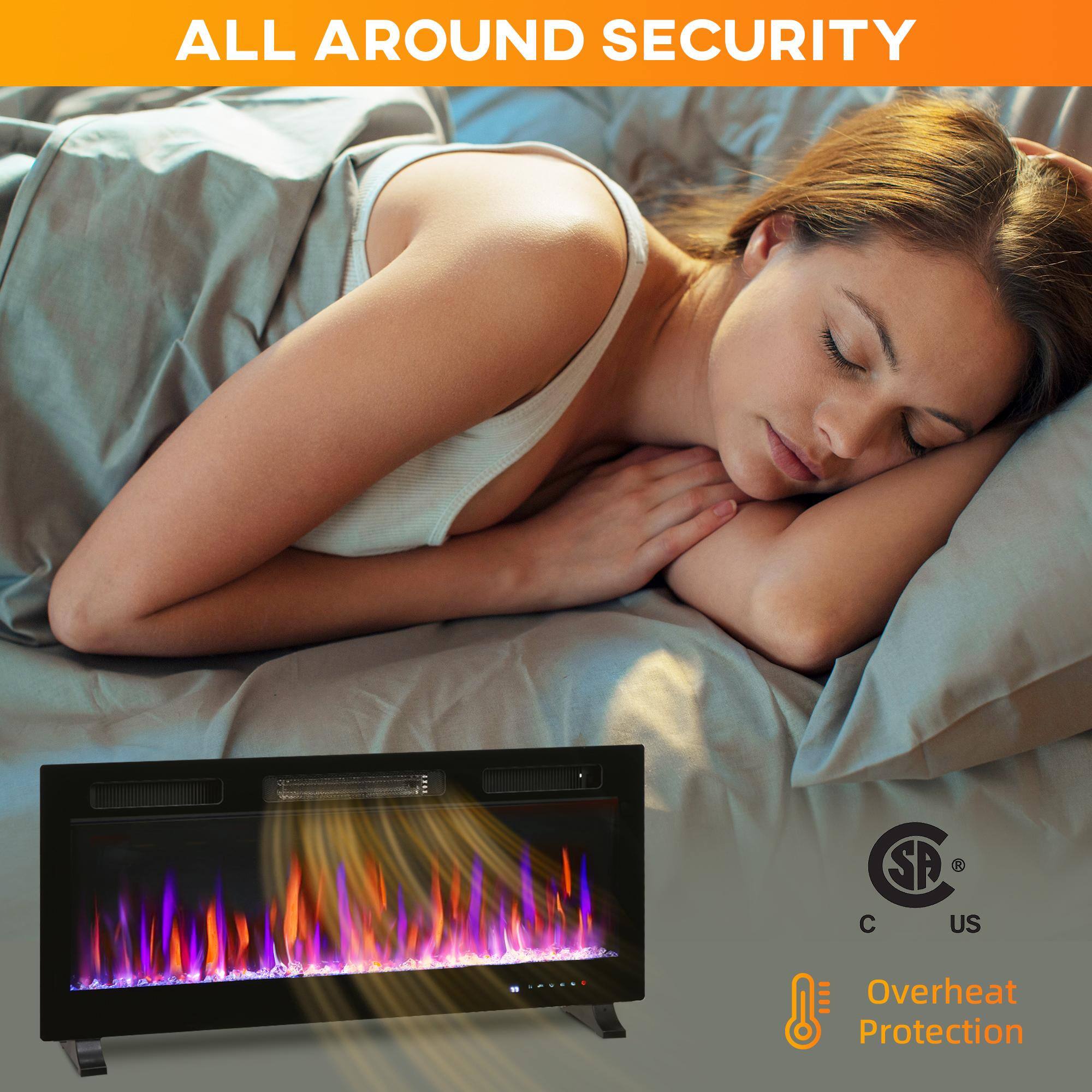 ALL AROUND SECURITY

Overheat Protection

C US