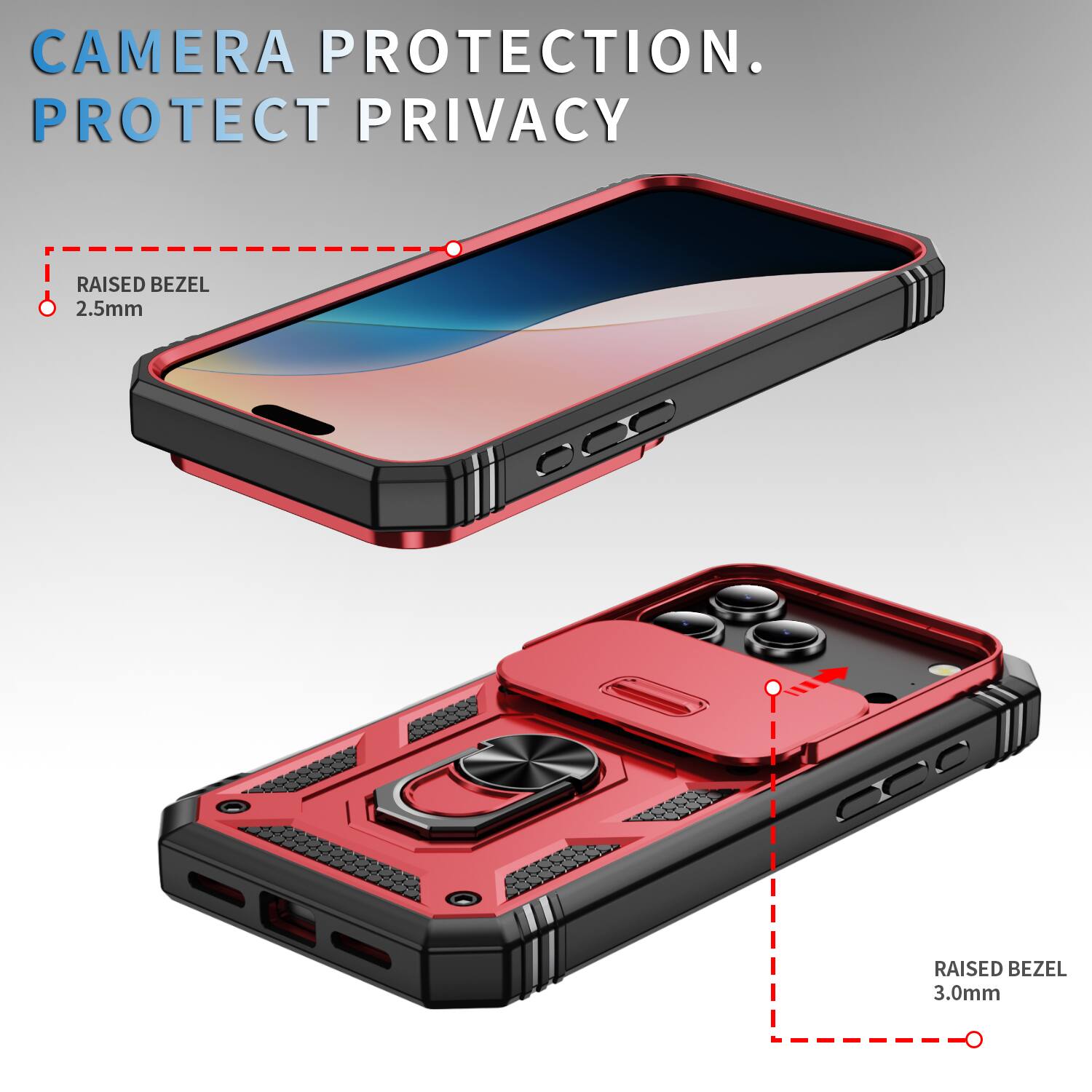 UUCOVER Rugged Protective Case for Apple iPhone 18 Pro,Shockproof TPU ...