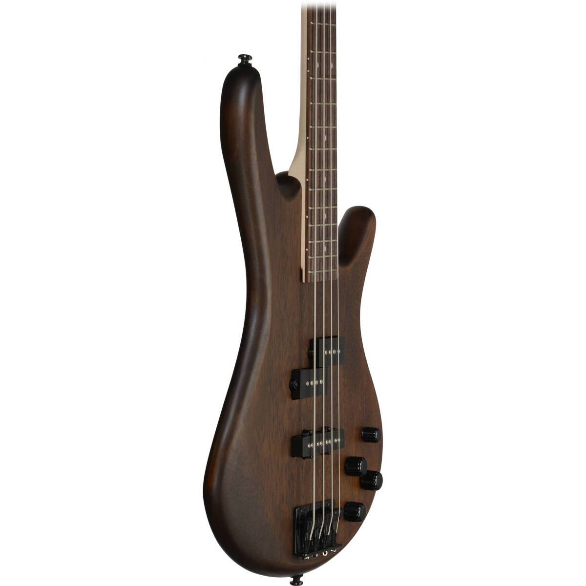 Alt View 1. Ibanez - Ibanez SR Gio GSR200B Electric Bass Guitar, Jatoba Fretboard, Walnut Flat.